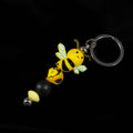 Whether you're keeping track of your keys or adding flair to your favourite bag, this cheerful bee keychain brings a pop of colour and charm to your daily routine.