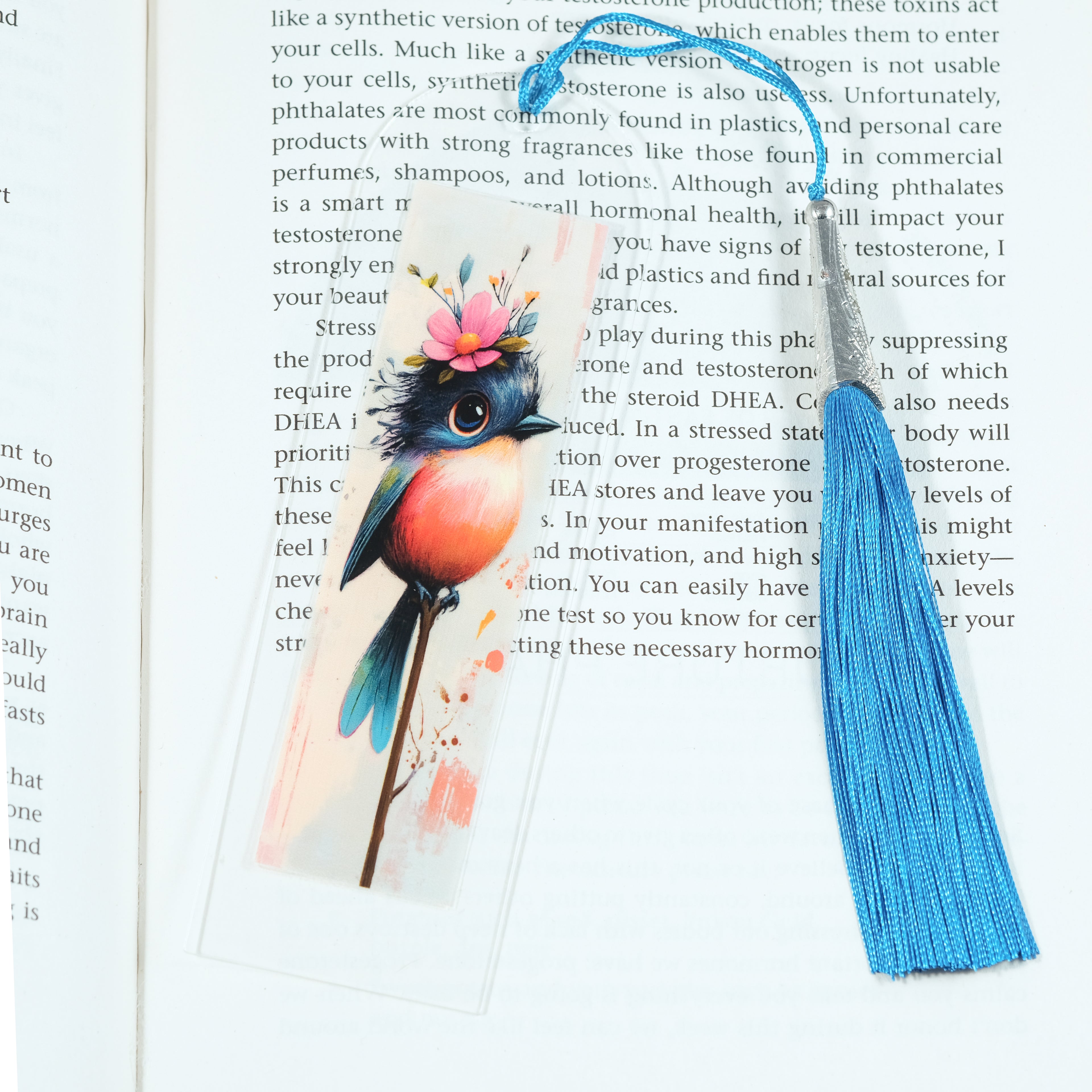 Whether you're escaping into a novel, browsing your favourite reads, or building your to-be-read pile, this fun bookmark brings a splash of colour and personality to every page.