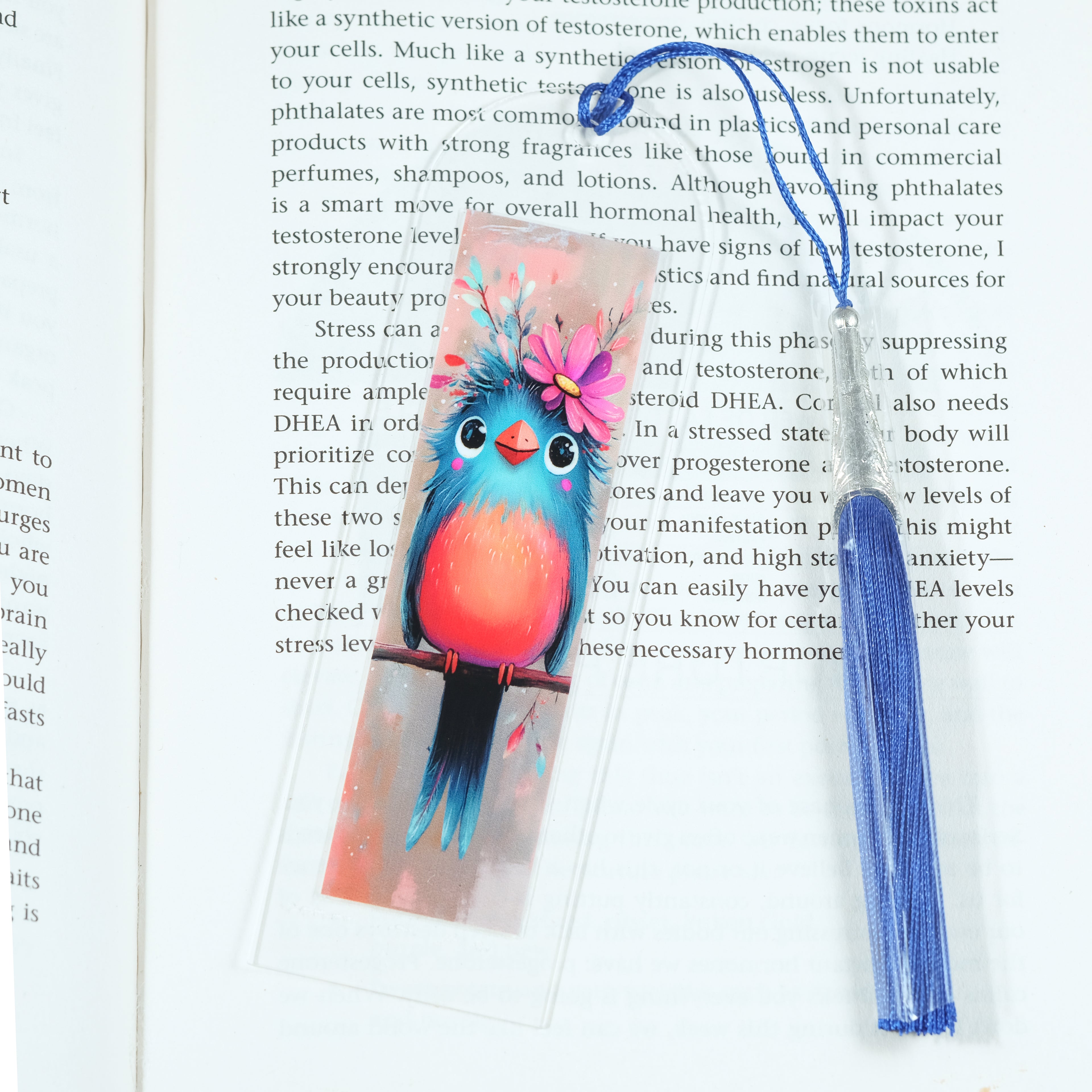 Whether you're escaping into a novel, browsing your favourite reads, or building your to-be-read pile, this fun bookmark brings a splash of colour and personality to every page.